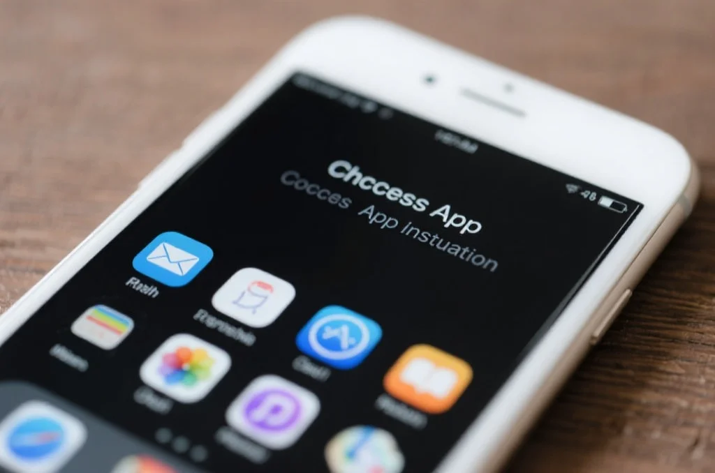 意昂App成功安装并运行的智能手机界面